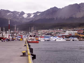 Ushuaia from the ship