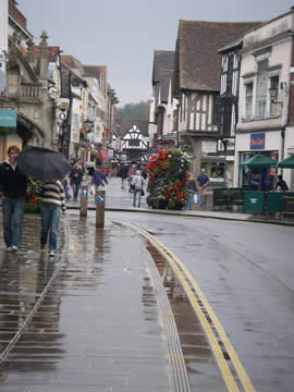 downtown shops in Salisbury