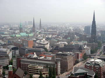 Hamburg from St Michele