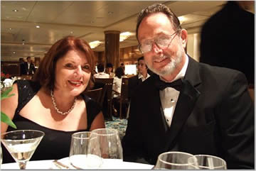 Patty & Craig enjoying libation