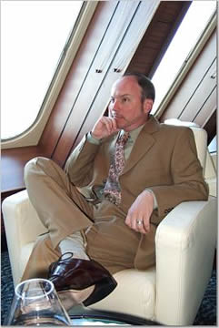 Robert relaxing and taking it all in