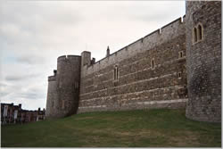 Windsor Castle outer wall