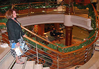 Patty shopping on Christmas Day