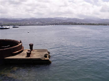 honolulu from the arizona