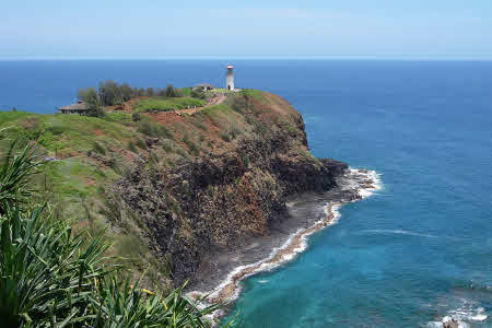 View of Kileuea Ligthouse Point