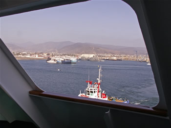 entering ensenada
