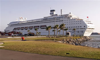 regal princess from the dock