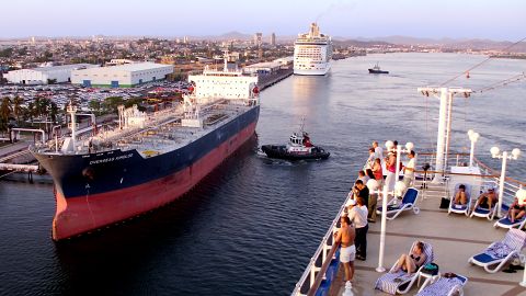 Docking in Mazatlan