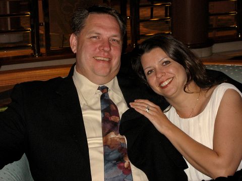 Jeff & Sherry relaxing