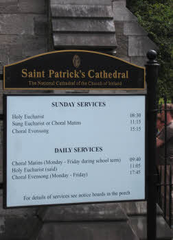 Saint Patrick's Cathedral services