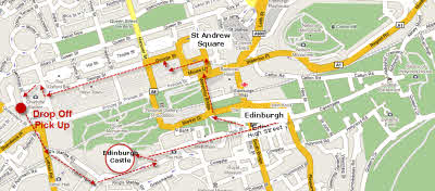 map of Edinburgh