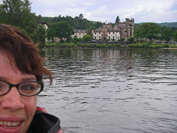 Danielle at Balloch Castle