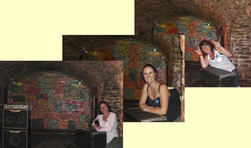 the girls in The Cavern Club