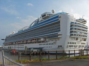 Crown Princess in Liverpool