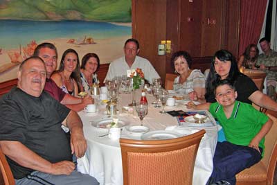 First dinner together