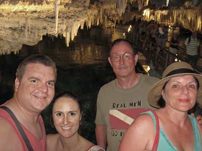 At the end of the Crystal Cave