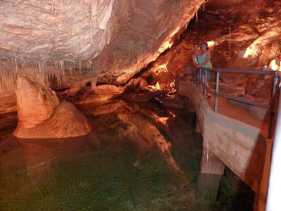 Julie Patty in Fantasy Cave