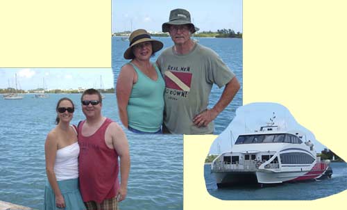 Waiting for the ferry in St. George