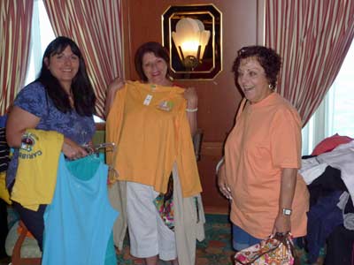 Shipboard sale event