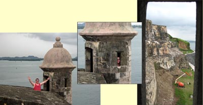 Matt in a guard tower