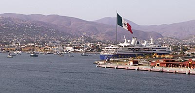 approaching Ensenada