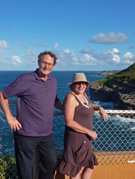 Craig & Patty at Kilauea Point