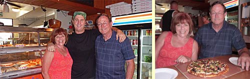 Carlos, Patty, Craig at Hanalei Pizza
