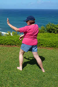 Tai Chi in the morning