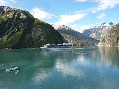 Golden Princess in Tracy Arm