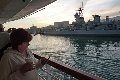 What you do during sailaway