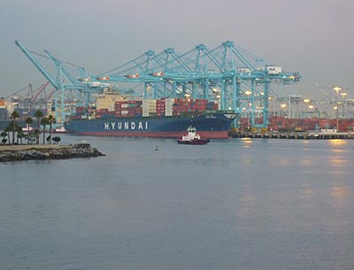 One of the world's largest container ports