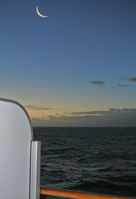 View from our balcony