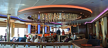 Inside The One5 lounge