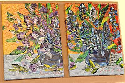 paintings well along