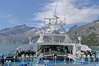 The Sanctuary heading into Glacier Bay
