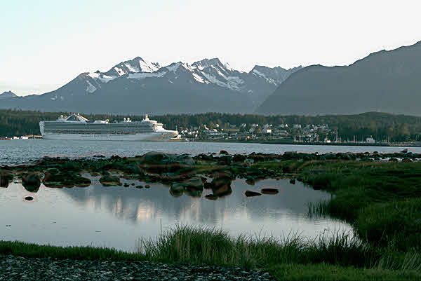 Grand Princess in Haines, Alaska