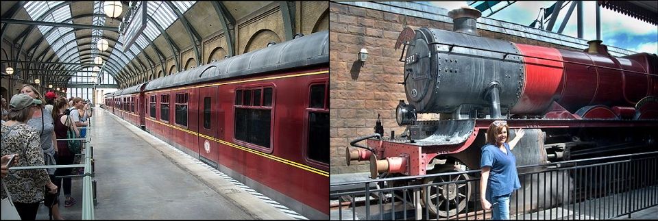 Train between Diagon Alley and Hogsmeade