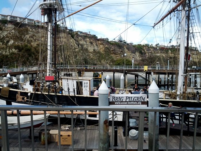 Pirate ship in Dana Point Harbor