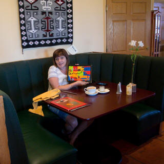 Patty in the Turquoise Room