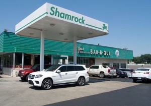 Entrance to Joe's BBQ