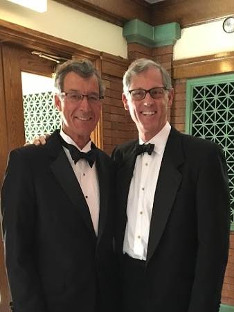 father's of the couple - Neil & Ray