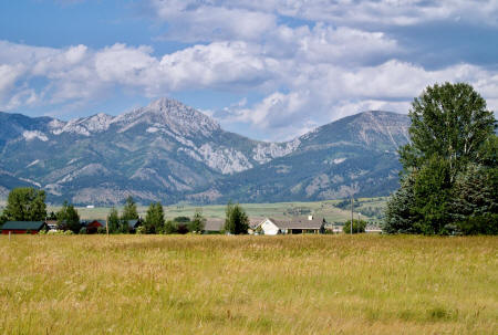 Ross peak in Bozeman, MT