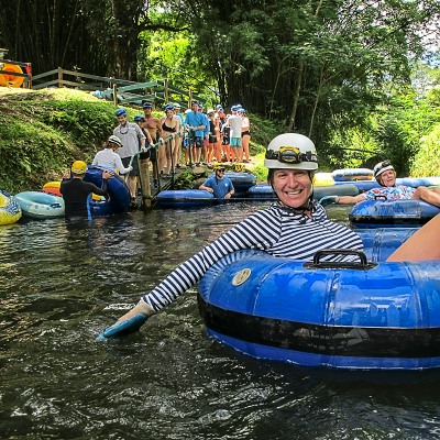 Starting out Inner Tube ride