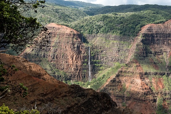 Waimea Canyon Waterfall