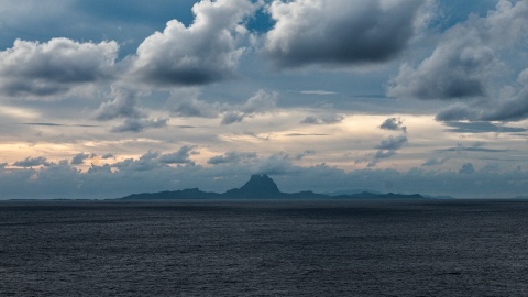 Approaching Bora Bora