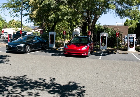 supercharger stop in Ukiah