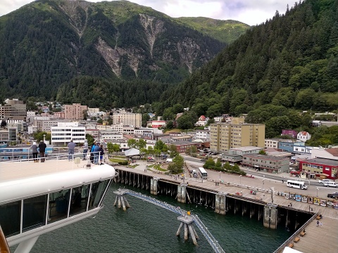 Arrival in Juneau