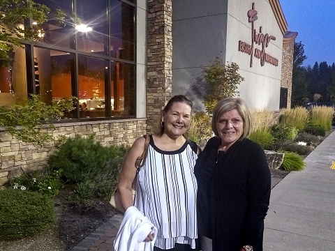 Patty with cousin Rainey