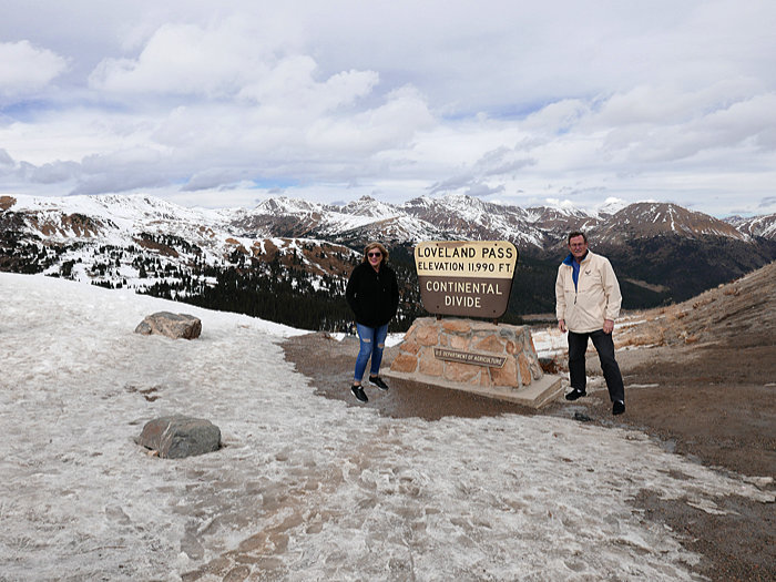 Patty & Craig at Loveland Pass