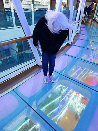 Ellen on Skywalk